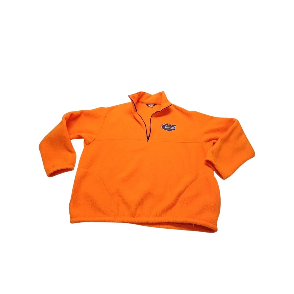 Auburn Sportswear Men Vintage Ncaa Florida Gators Fleece 1/4 Zip Pullover Sz Xl‎